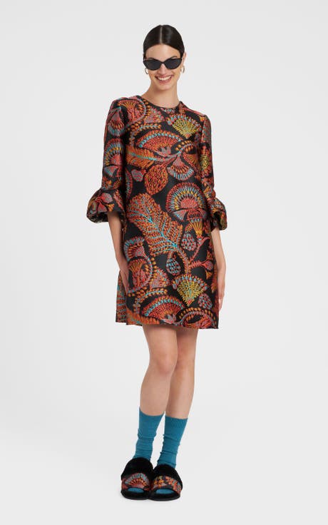 24/7 Dress Jacquard Sicomore Black