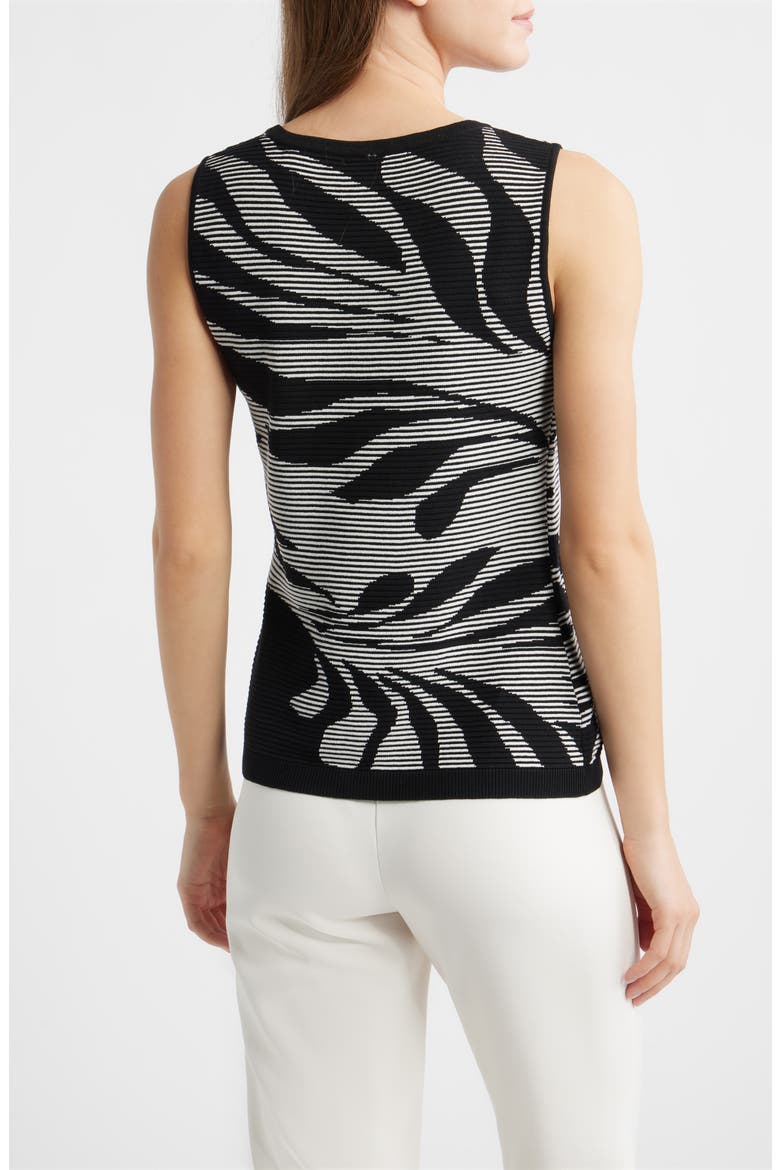 Graphic Tank, Alternate, color, ANNE BLACK/ WHITE DOVE