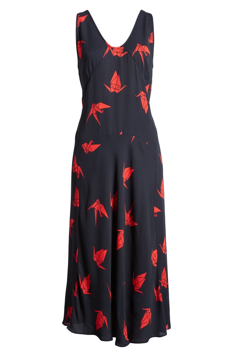 Lewit Print Midi Dress, Alternate, color,