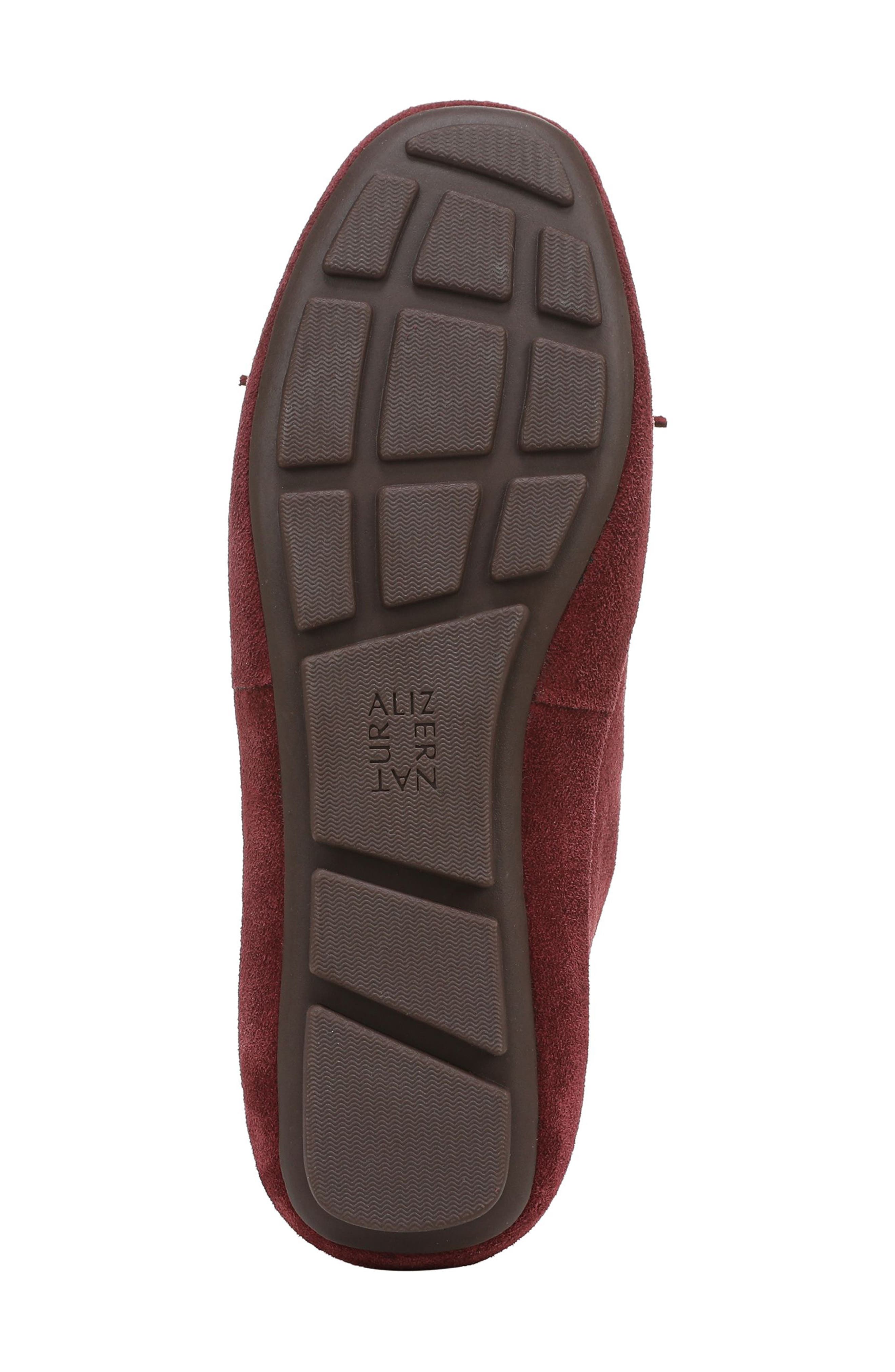 Betsy Tassel Moc Toe Loafer, Alternate, color, CRANBERRY RED