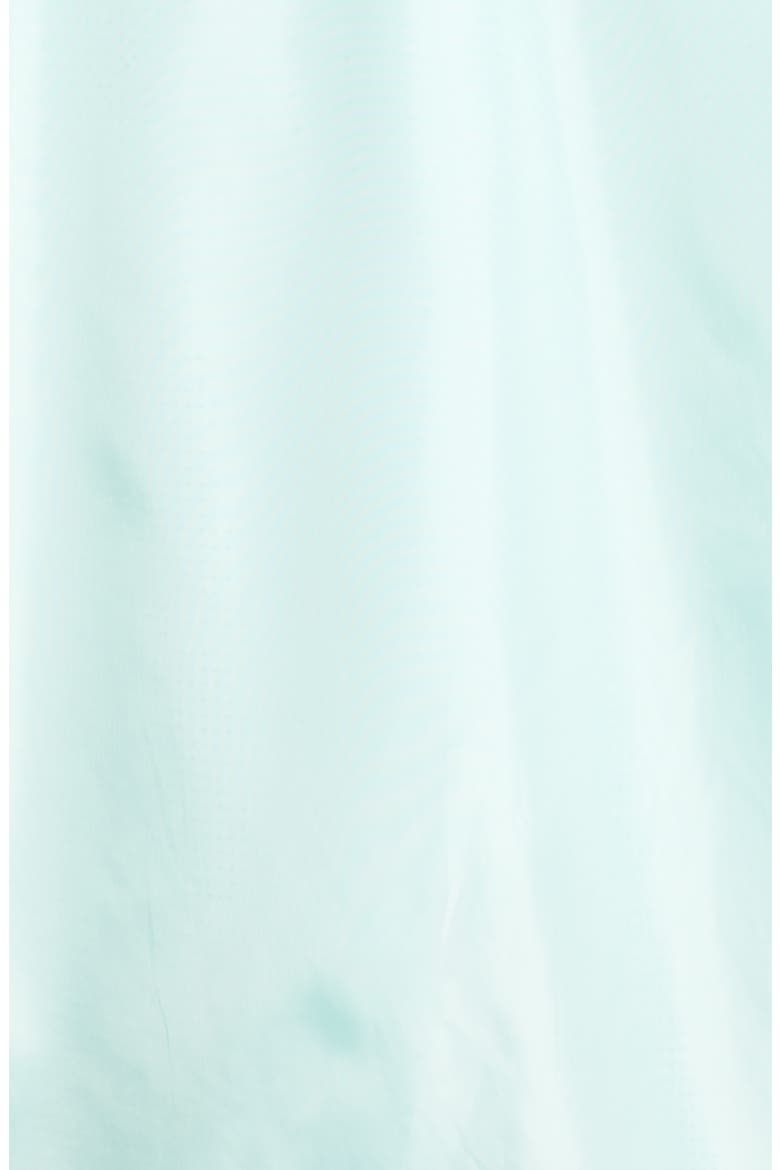 Longline Hooded Windbreaker, Alternate, color, GREEN LILY