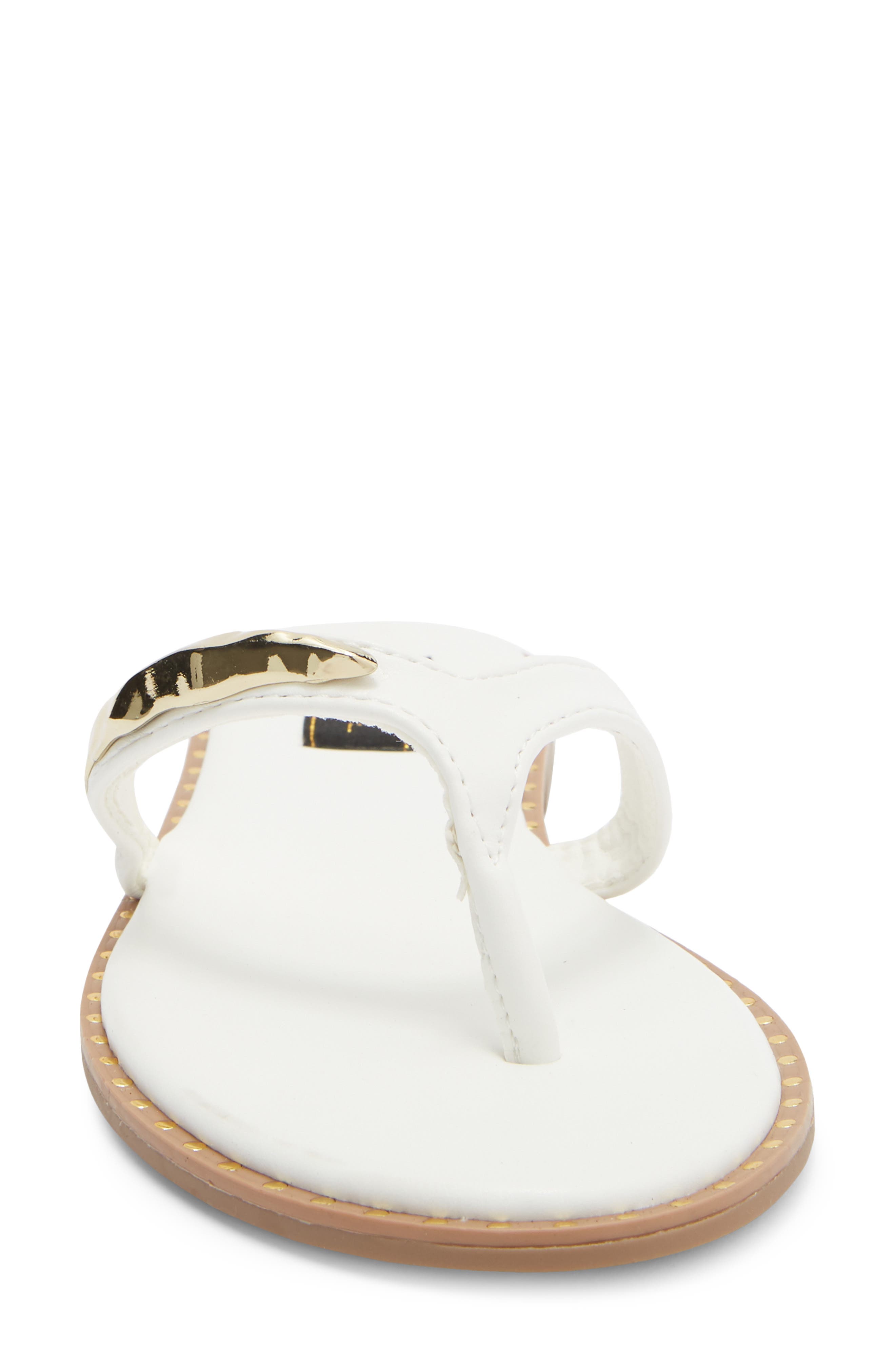 Lisbon Flip Flop, Alternate, color, WHITE