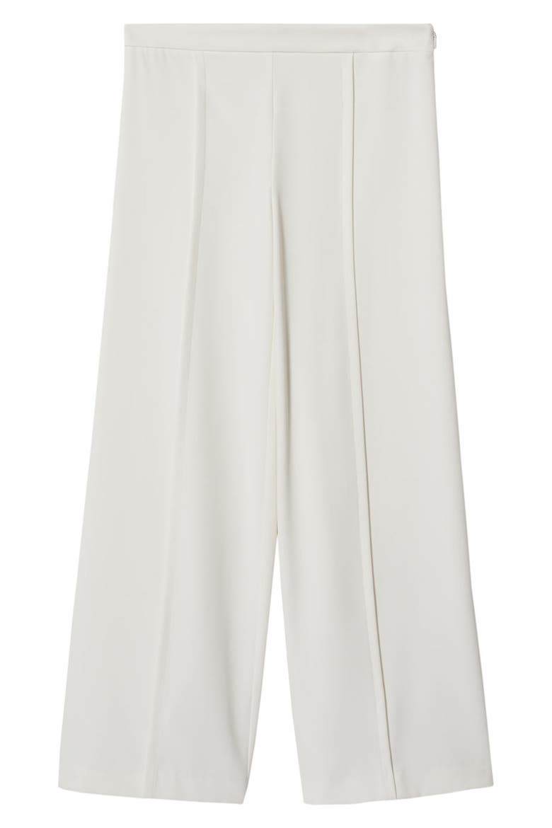 Wide Leg Suit Pants, Alternate, color, ECRU