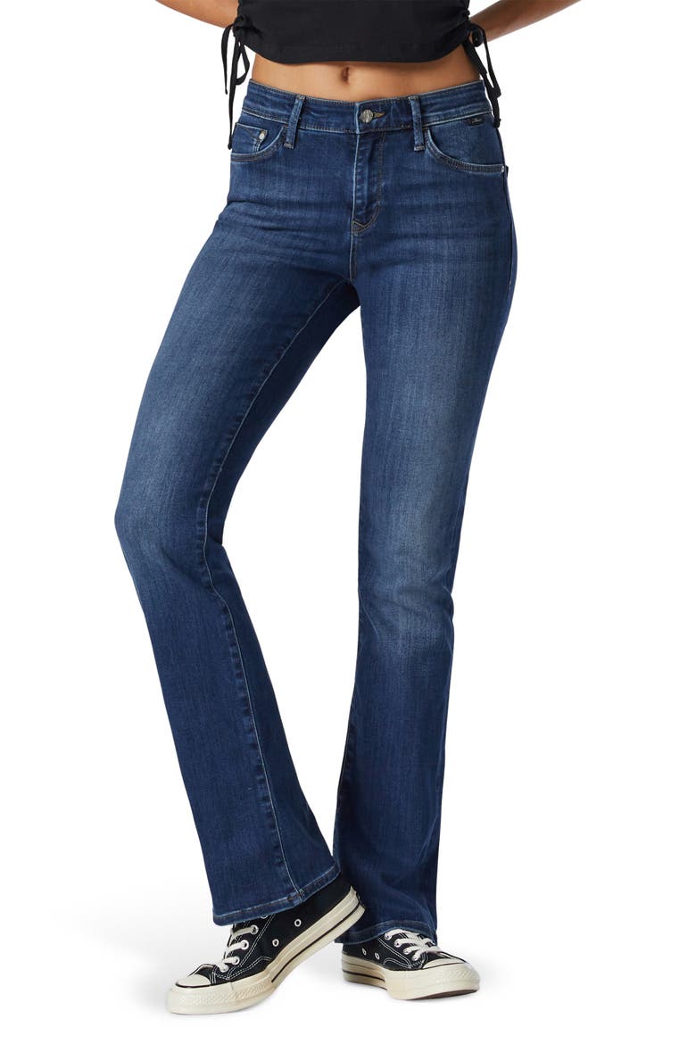 Molly Classic Mid Rise Bootcut Jeans, Main, color, INDIGO SUPERSOFT
