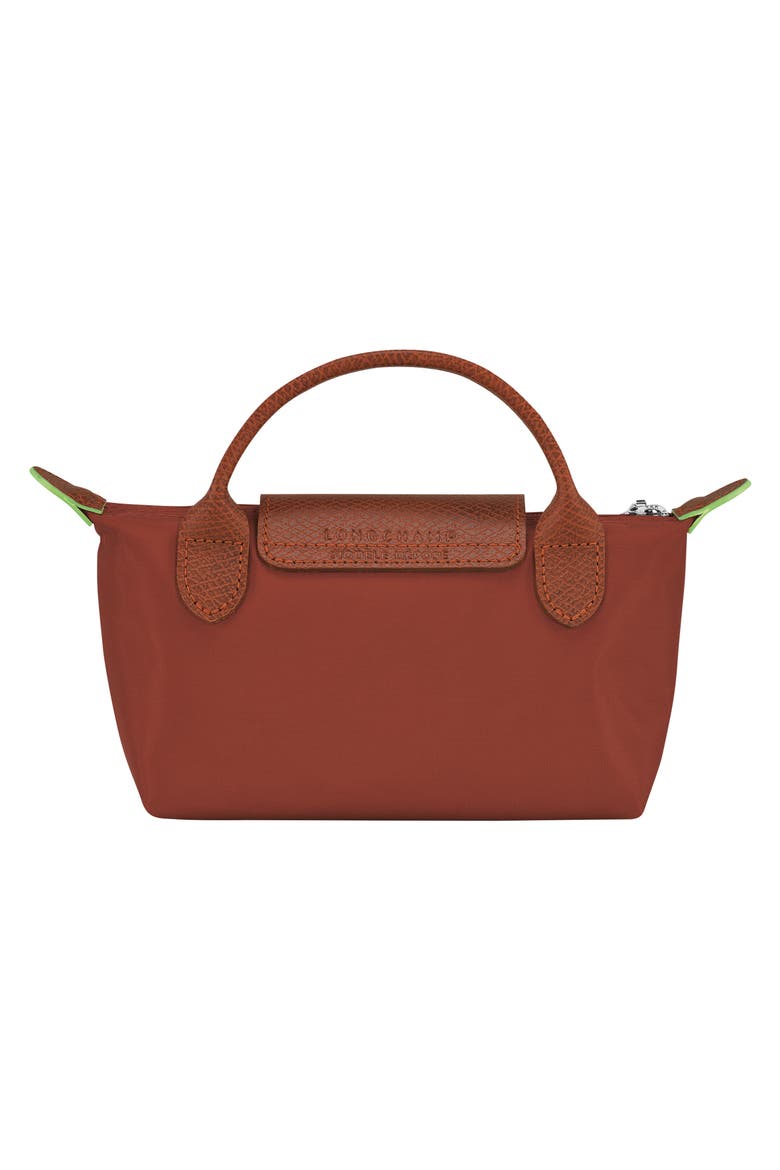 Le Pliage Recycled Canvas Cosmetics Case, Alternate, color, CHTAIGNE