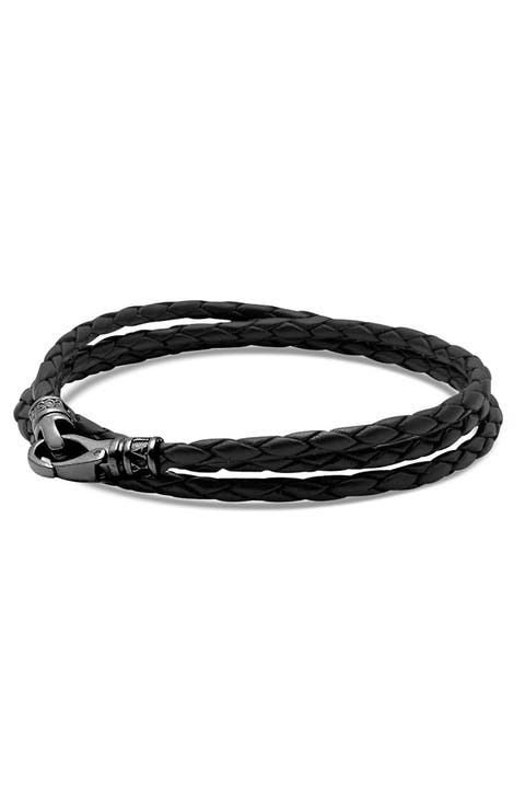 Wrap Around Leather Bracelet