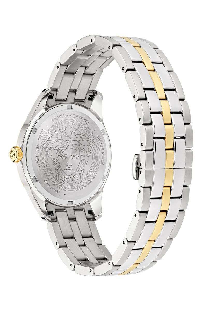 Versace Greca Time Bracelet Watch, 41mm, Alternate, color,