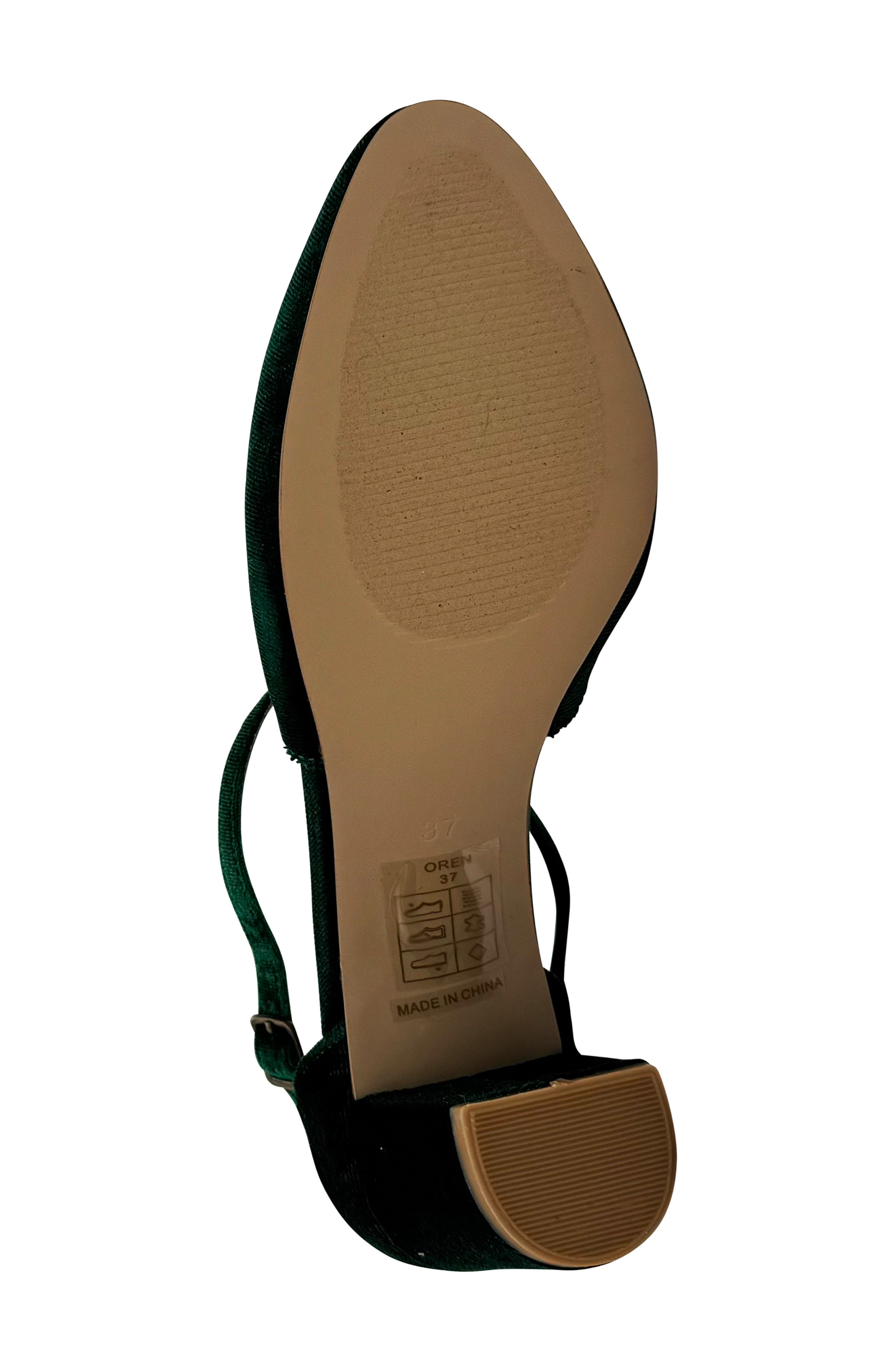 Oren Crossover Pump, Alternate, color, GREEN VELVET
