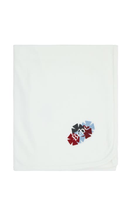 Clover Embroidered Blanket