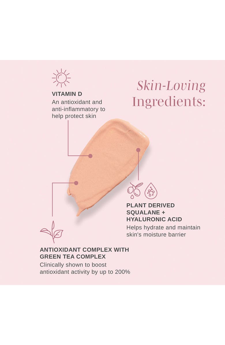 Wander Beauty Pack Up & Glow Priming Broad Spectrum SPF 40 Mineral Sunscreen, Alternate, color, 