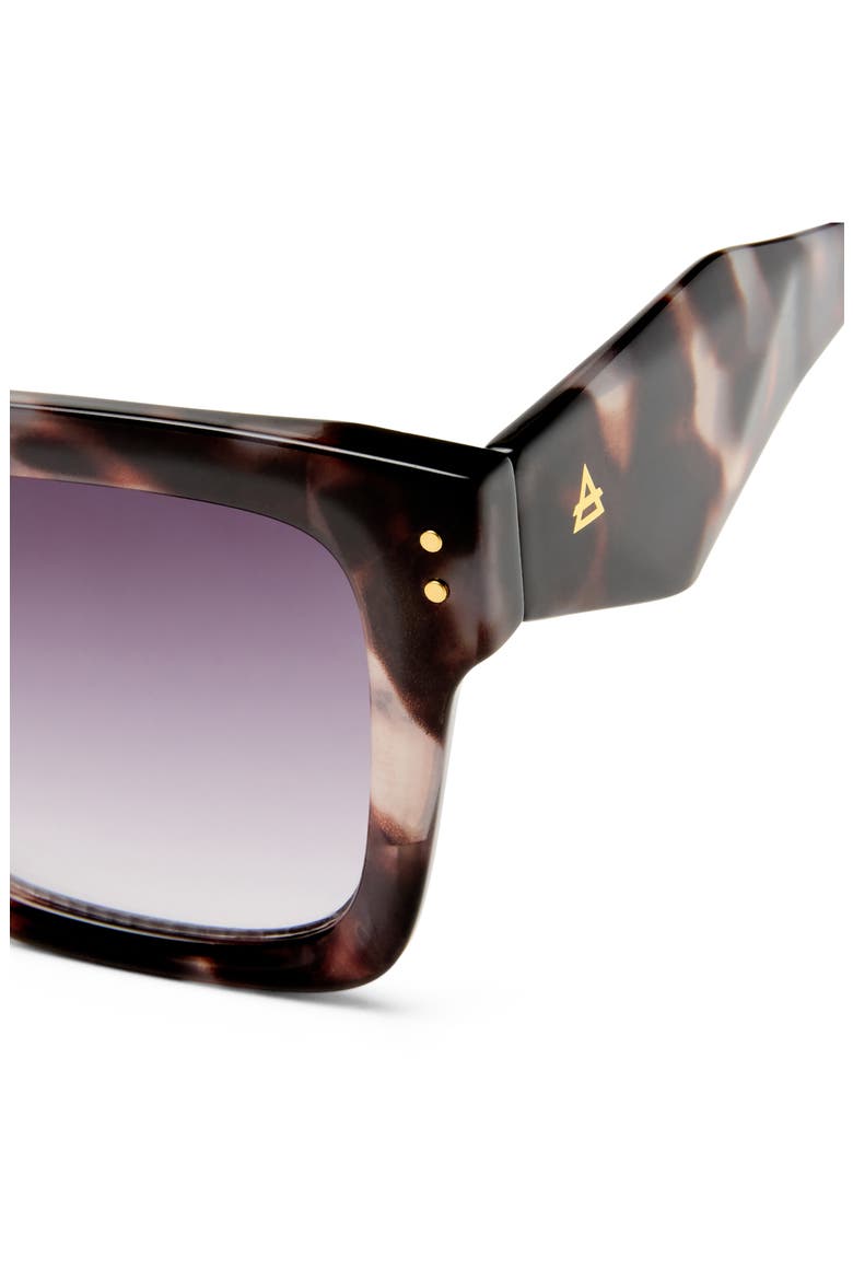 Magnitude 50mm Square Sunglasses, Alternate, color, CLOUDED TORT / COOL SMOKE