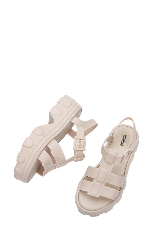Melissa Ella Platform Sandal In Beige, Women's At Urban Outfitters In Beige