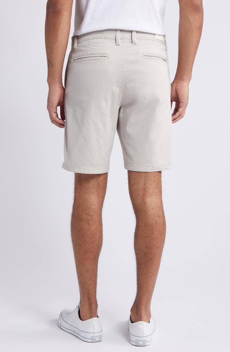 DL1961 Jake Flat Front Chino Shorts, Alternate, color, Light Grey