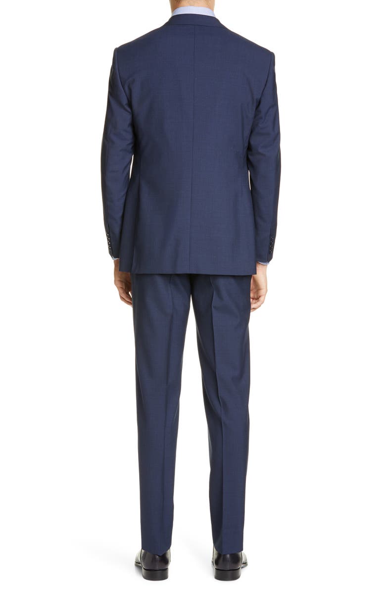 Canali Sienna Soft Texture Classic Fit Wool Suit, Alternate, color, 
