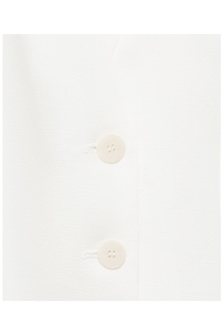 Linen Vest, Alternate, color, OFF WHITE