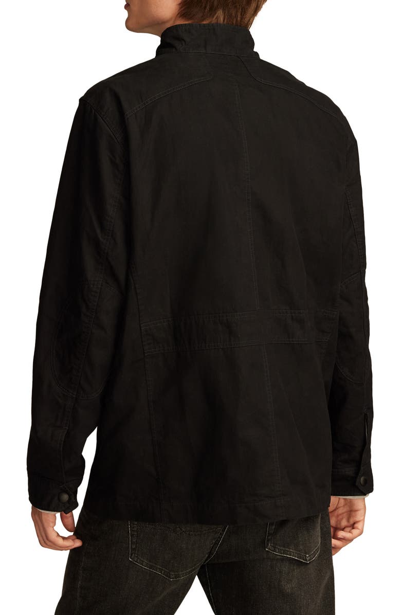 Lucky Brand Waxed Cotton Touring Jacket, Alternate, color, 