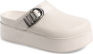 CROCS Dylan Boho Buckle Platform Clog