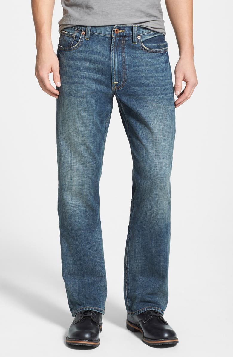 Lucky Brand '181' Relaxed Straight Leg Jeans, Main, color, 
