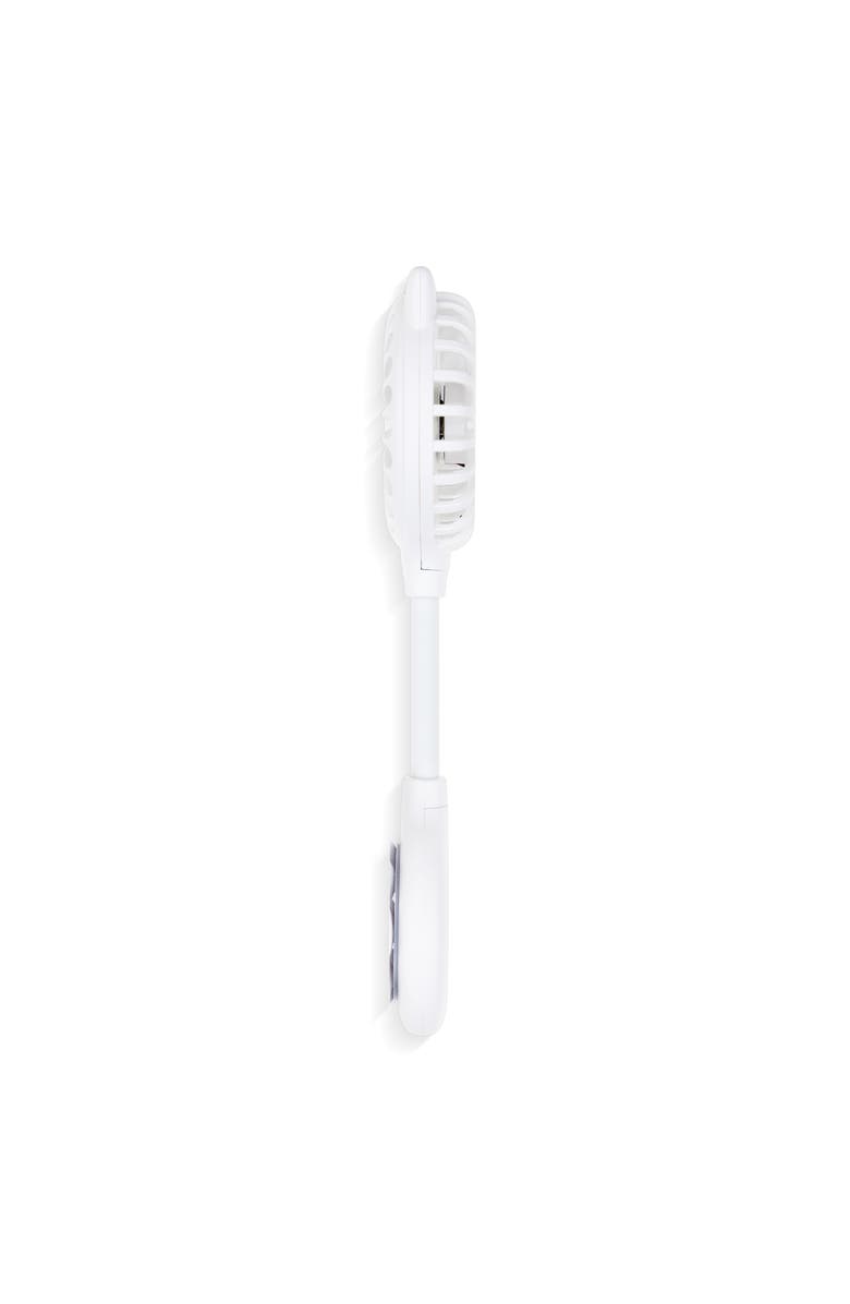 Zadro Cat Ear Beauty Fan With Suction Cup Mount, Alternate, color, White