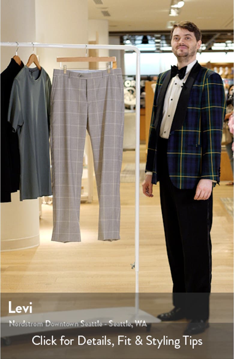 Flat Front Stretch Wool Dress Pants, sales video thumbnail