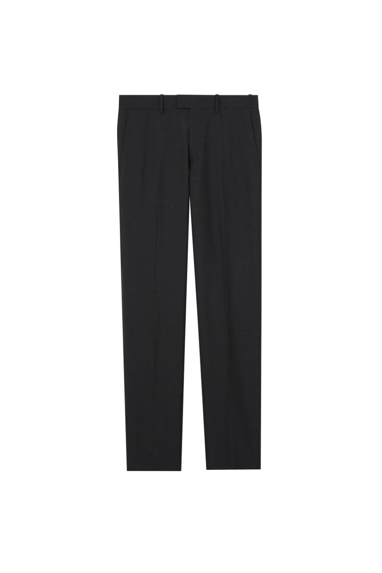 Wool Bond Tailored Trousers, Alternate, color, Iron grey