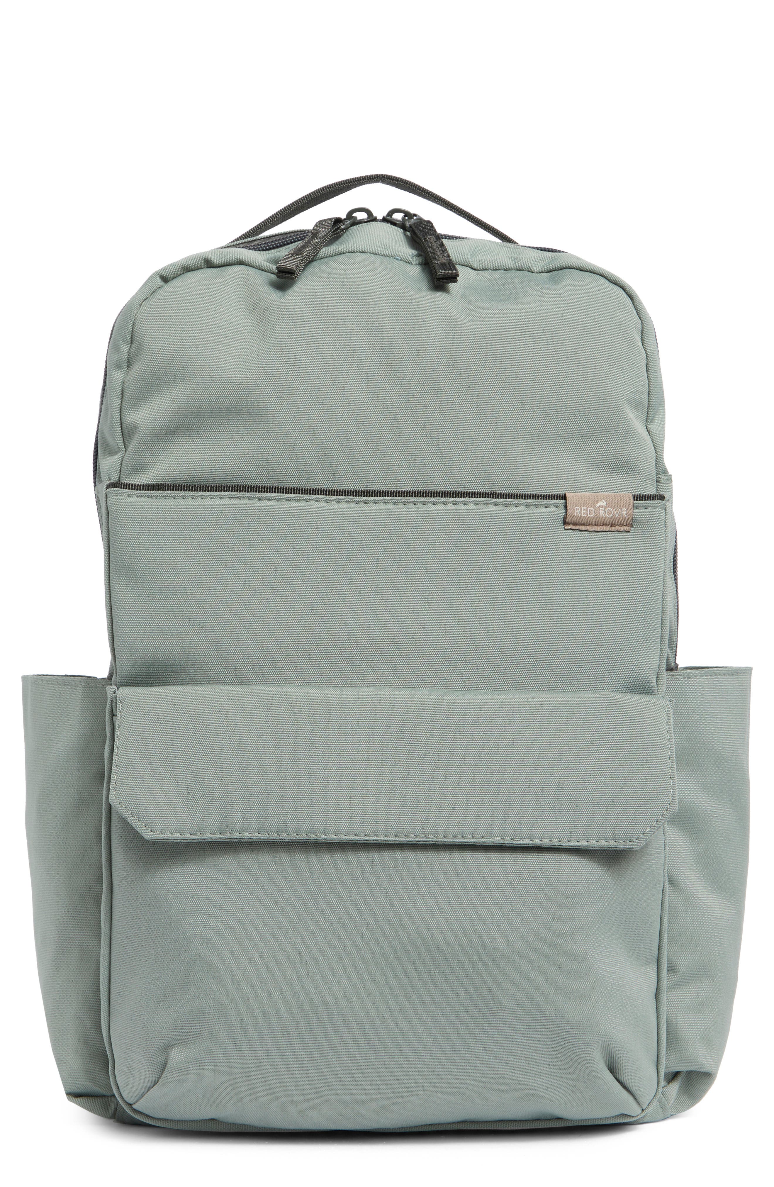 RED ROVR Roo Diaper Backpack, Main, color, Sage