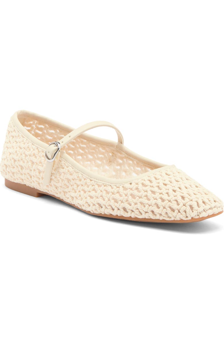 Steve Madden Marree Mary Jane Flat, Main, color, Cream Multi
