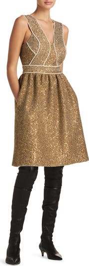 Sequin St John Knit Gowns John Evening Sparkle Stretch Sequin Knit