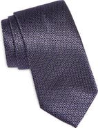 Canali Geometric Silk Tie