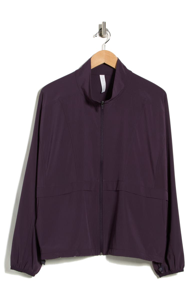 Interval Zip Up Jacket, Alternate, color, PURPLE NEBULA