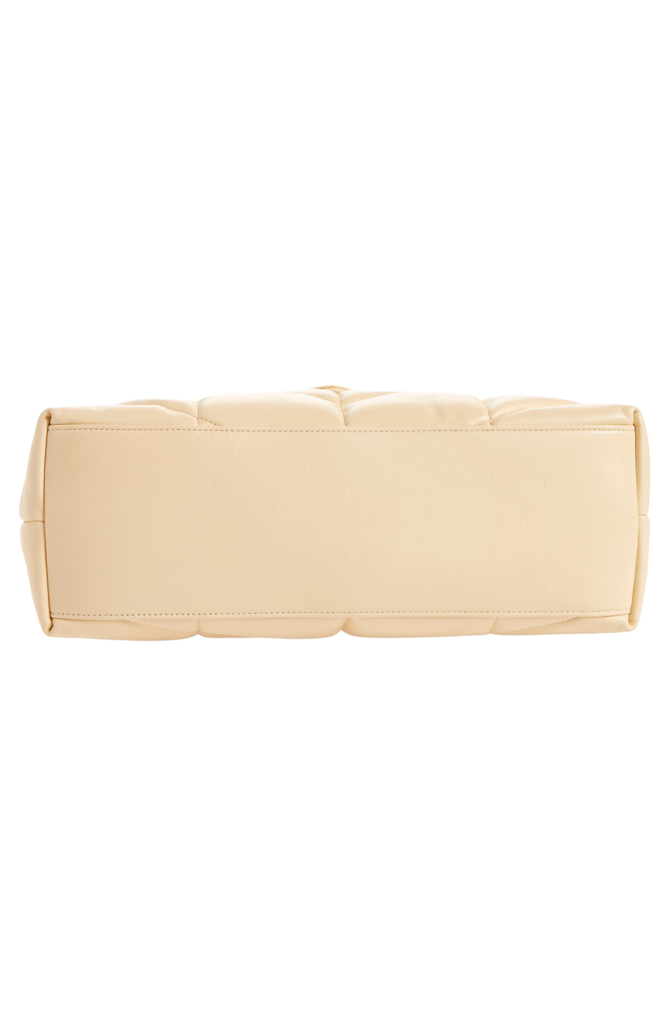 Medium Loulou Puffer Quilted Leather Crossbody Bag, Alternate, color, JAUNE PALE