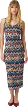 Missoni Long Lace Slip Dress
