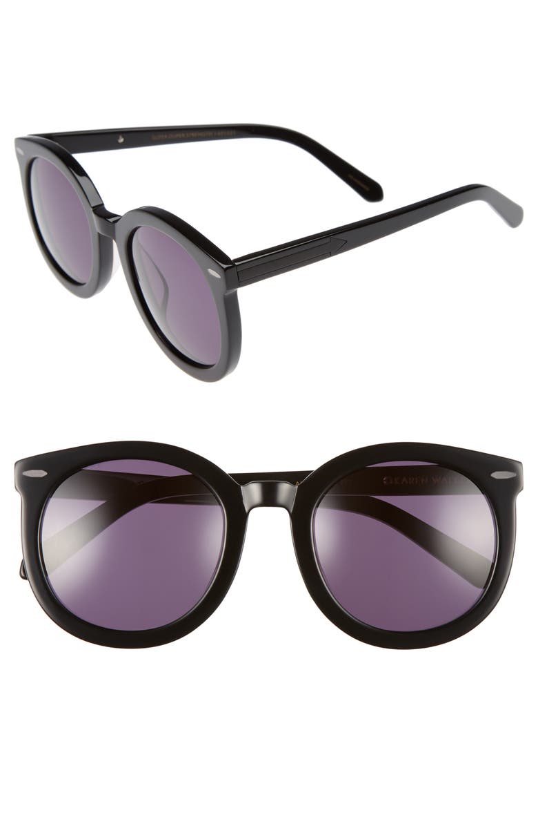 Karen Walker Alternative Fit Super Duper 59mm Sunglasses, Main, color, 
