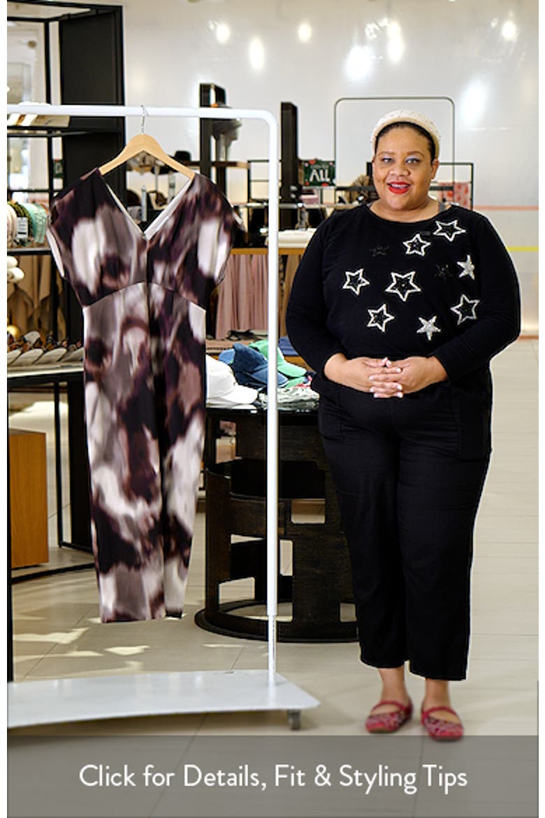 Print Midi Dress video