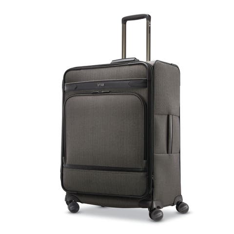 Herringbone Deluxe  Journey Expandable 26" Medium Checked Spinner Luggage