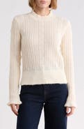 Joie Cable Knit Crewneck Sweater