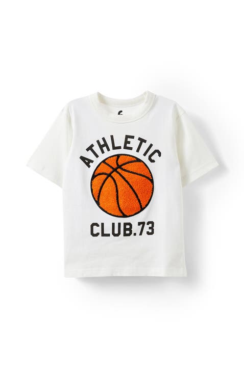Kid's Jonny Short Sleeve Graphic Print Tee