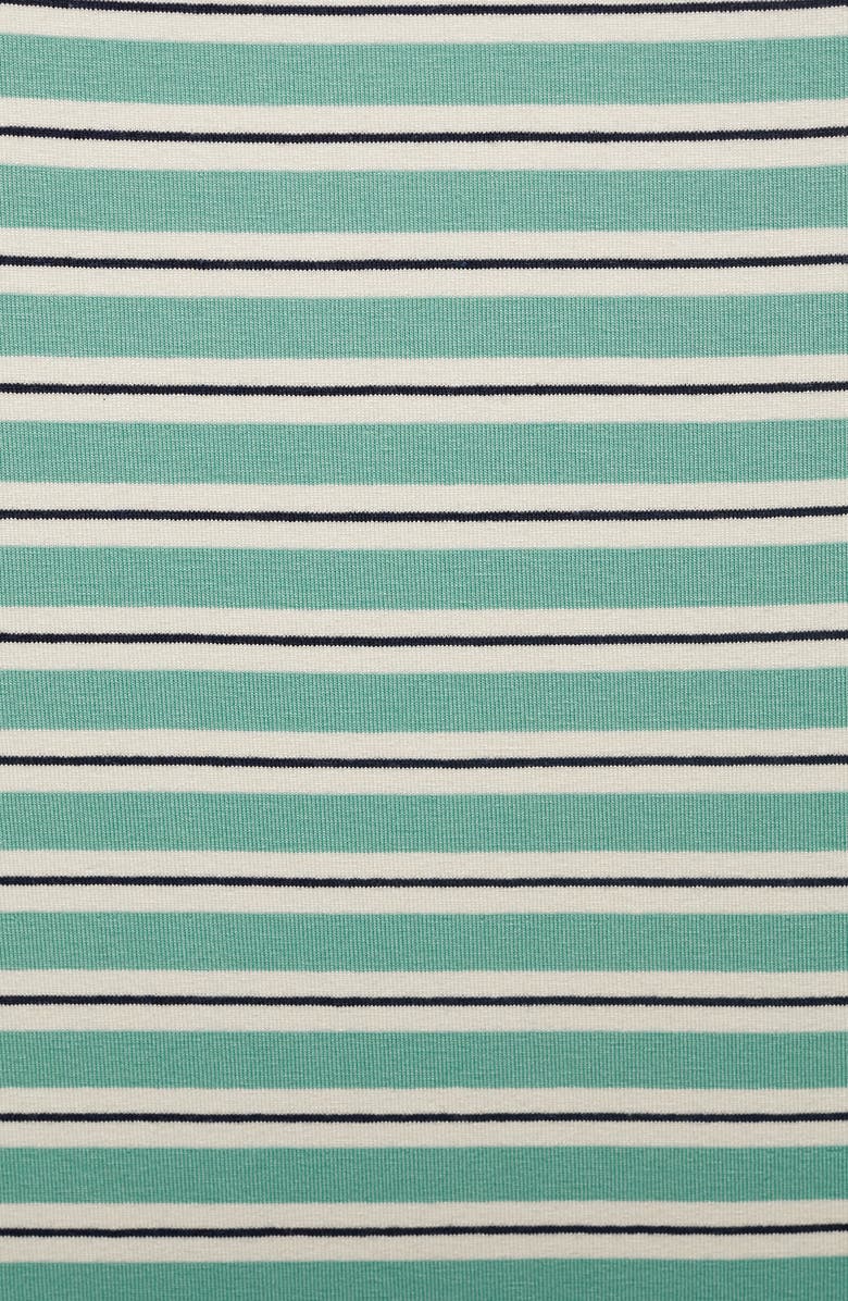 MANGO Stripe Boat Neck Tank Top, Alternate, color, Green