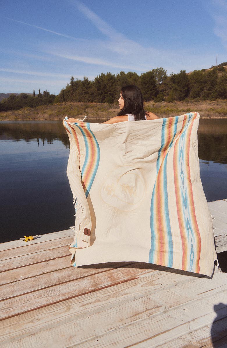 Slowtide Cosmic Creek Turkish Blanket, Alternate, color, 