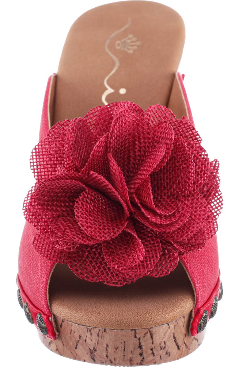 Nina Veneto Sandal, Alternate, color, Poppy