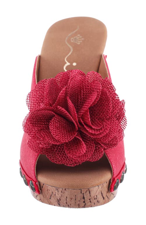 Nina Veneto Sandal In Poppy
