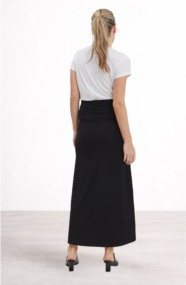 Nom Maternity Halle Skirt, Alternate, color, Black