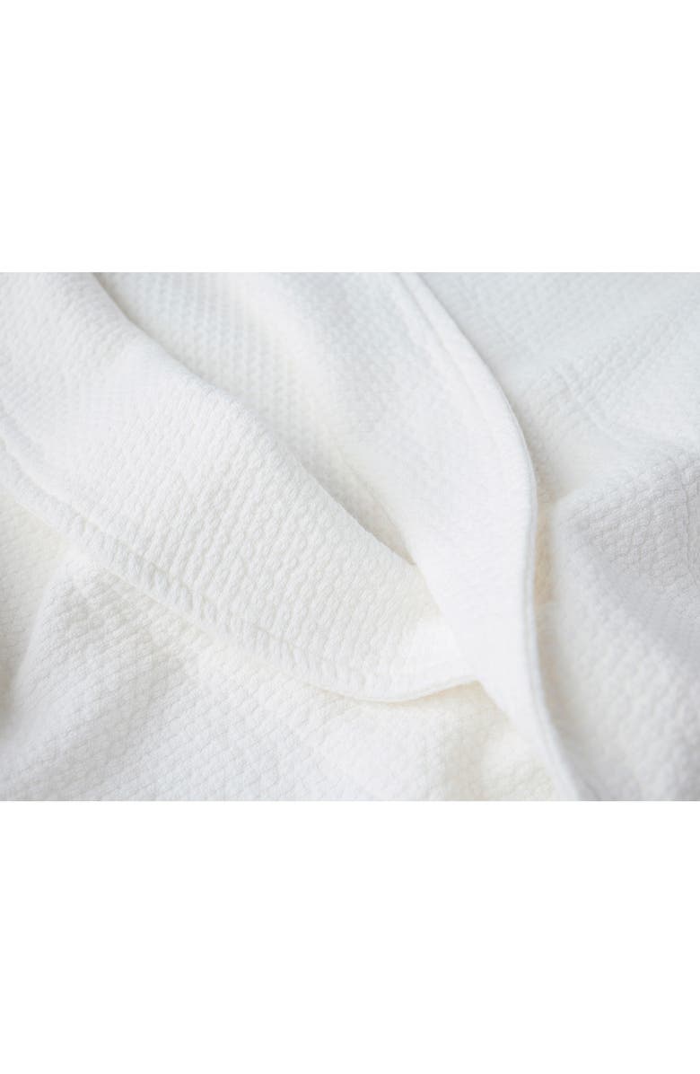 Coyuchi Adriatic Organic Cotton Robe, Alternate, color, Alpine White