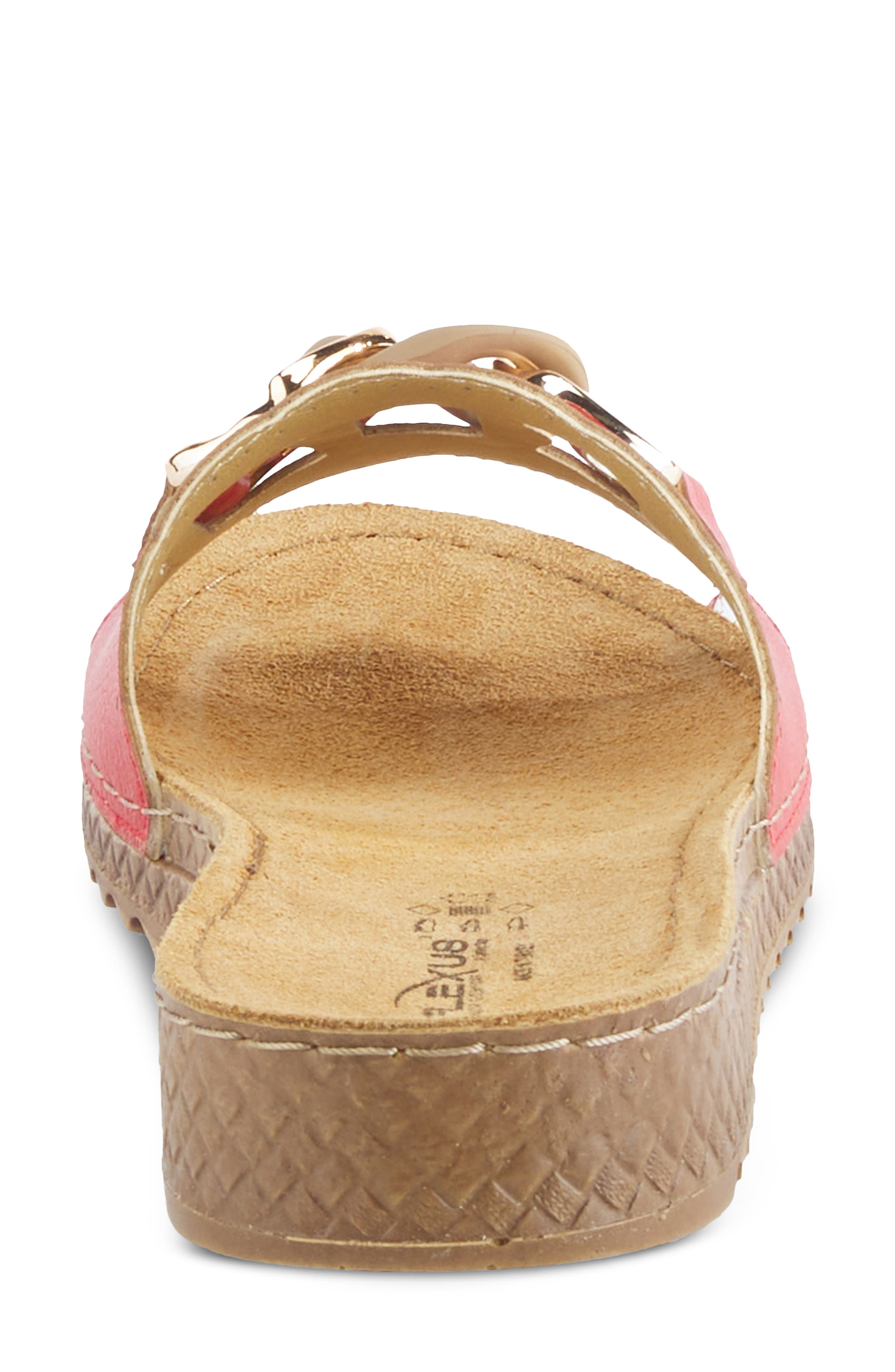 Flexus by Spring Step Janey Slide Sandal, Alternate, color, 