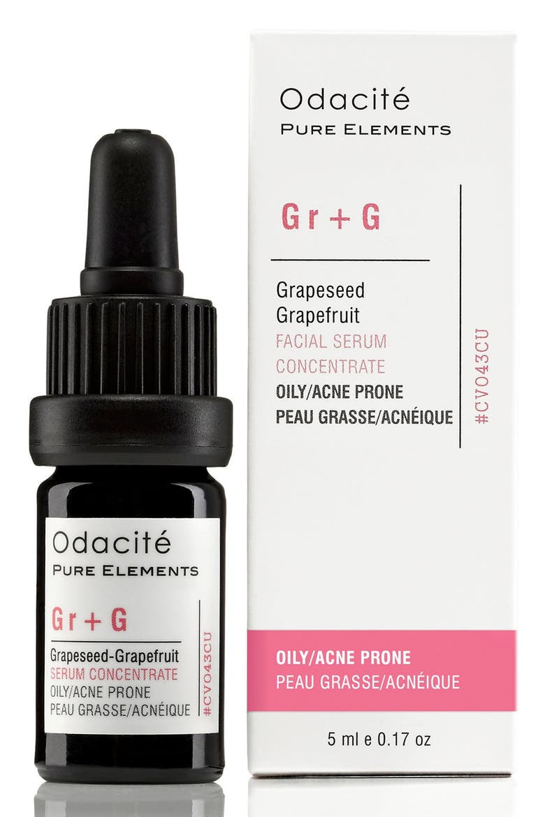 Gr + G Grapeseed-Grapefruit Oily/Acne Prone Serum Concentrate, Alternate, color, NO COLOR