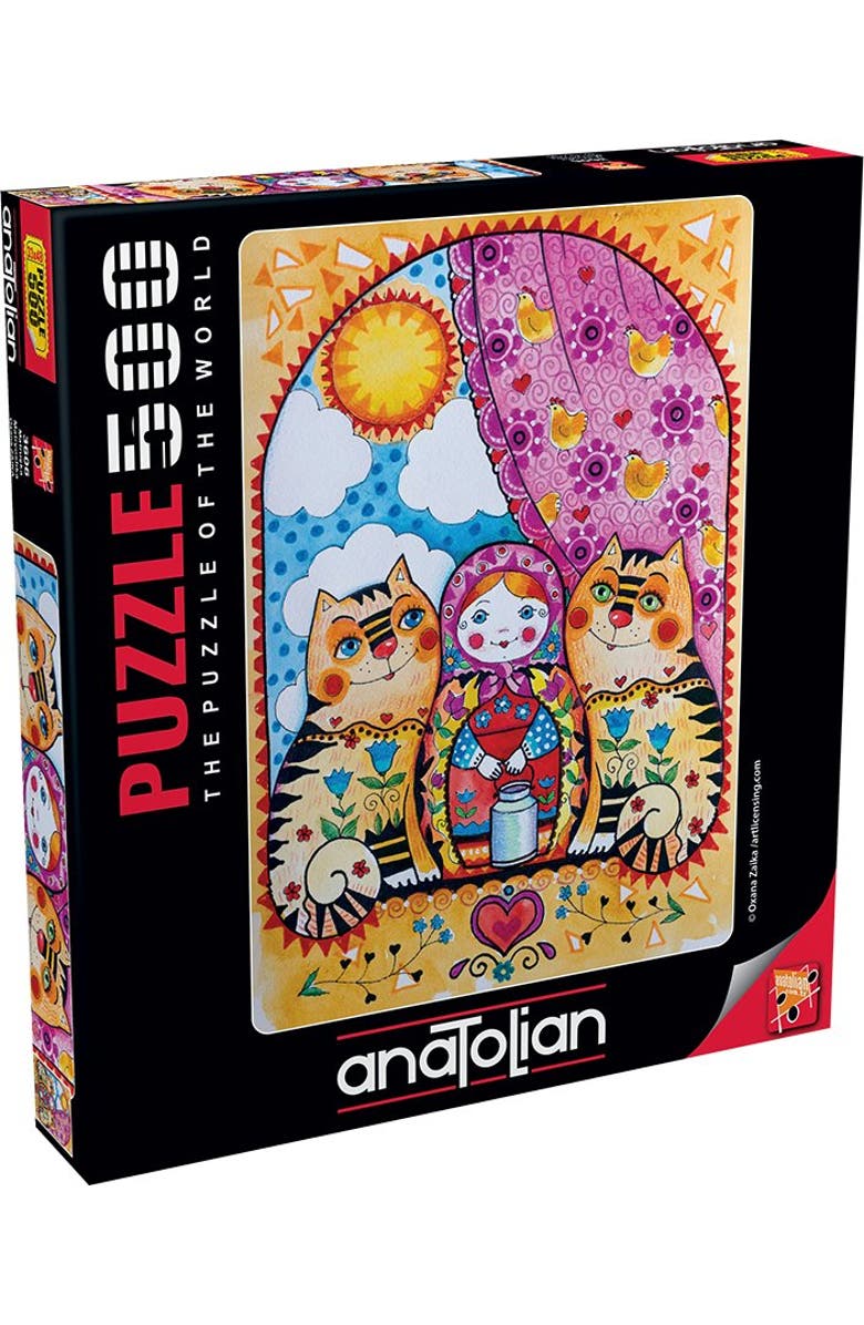 Anatolian Matryoshka 500 piece Jigsaw Puzzle for Adults, Main, color, Multicolor