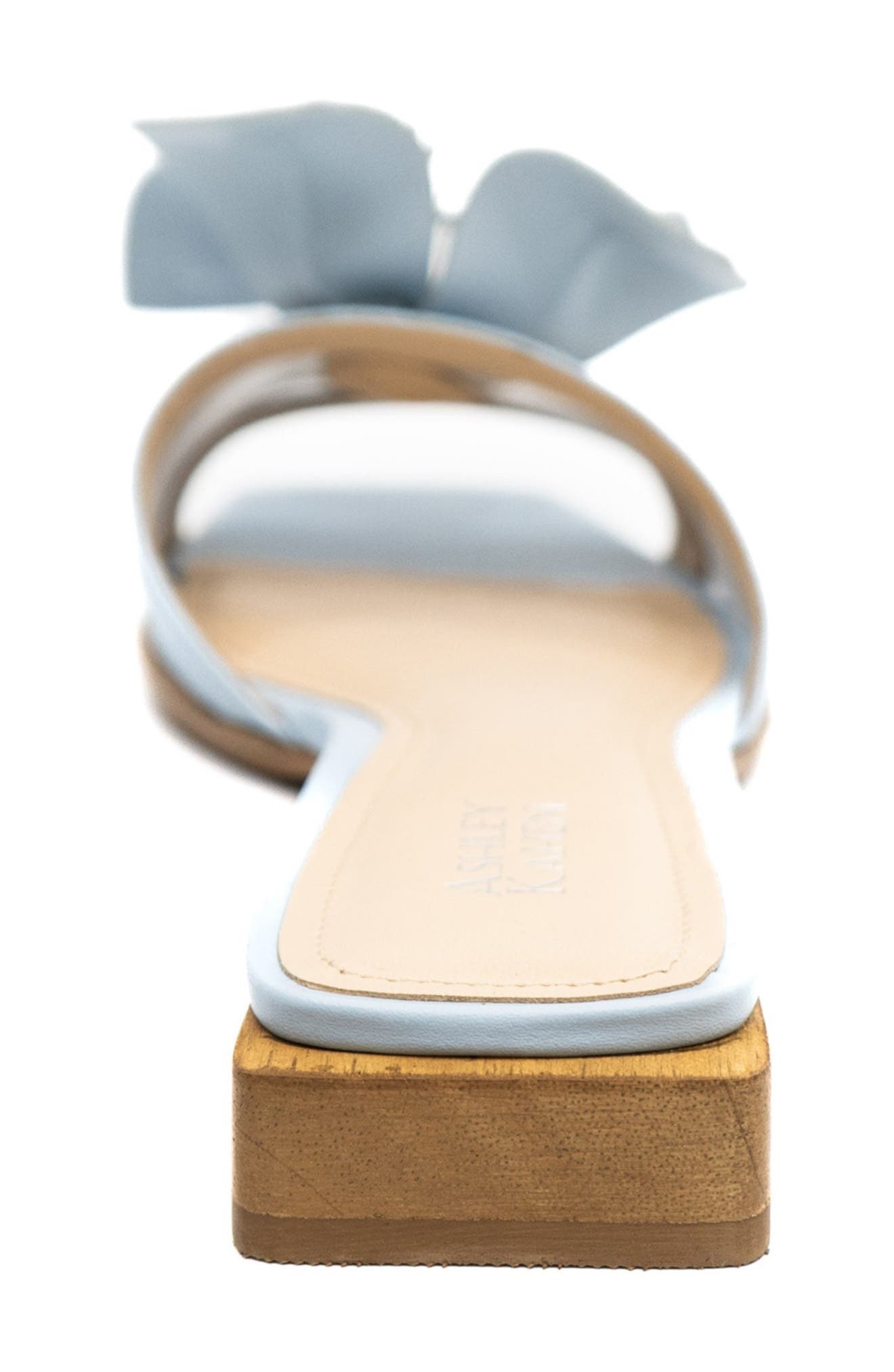 Blossom Slide Sandal, Alternate, color, BLUE