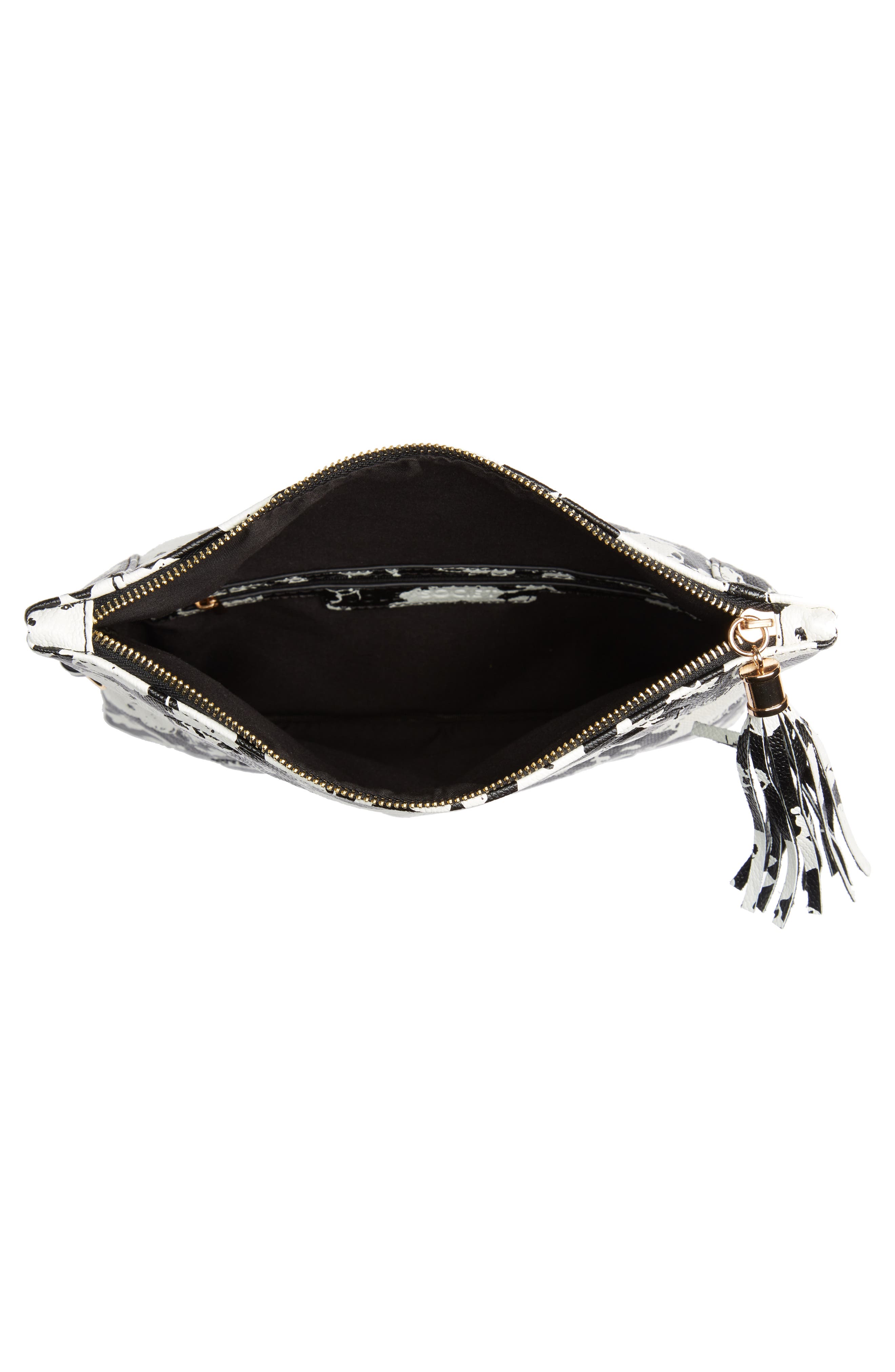 Sole Society 'Tasia' Print Foldover Clutch, Alternate, color, 