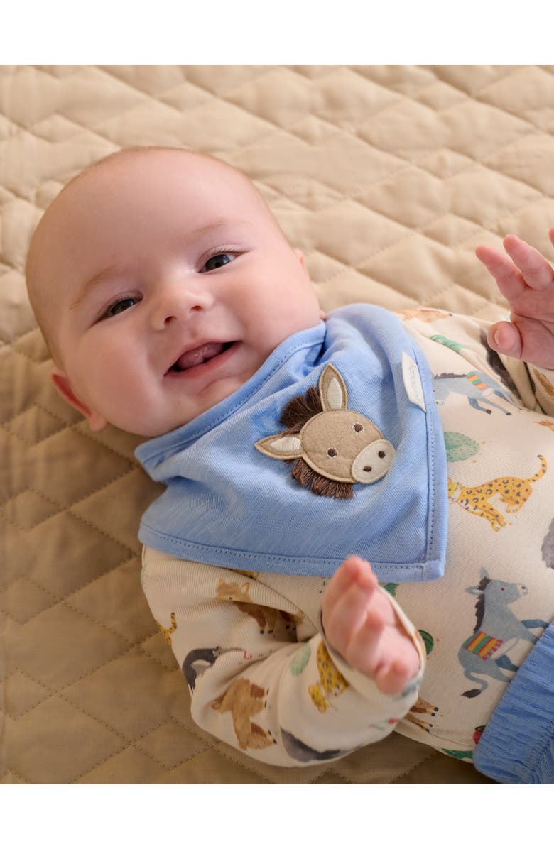 Purebaby 3 Piece Gift Set Boys, Alternate, color, Animal Fiesta Print