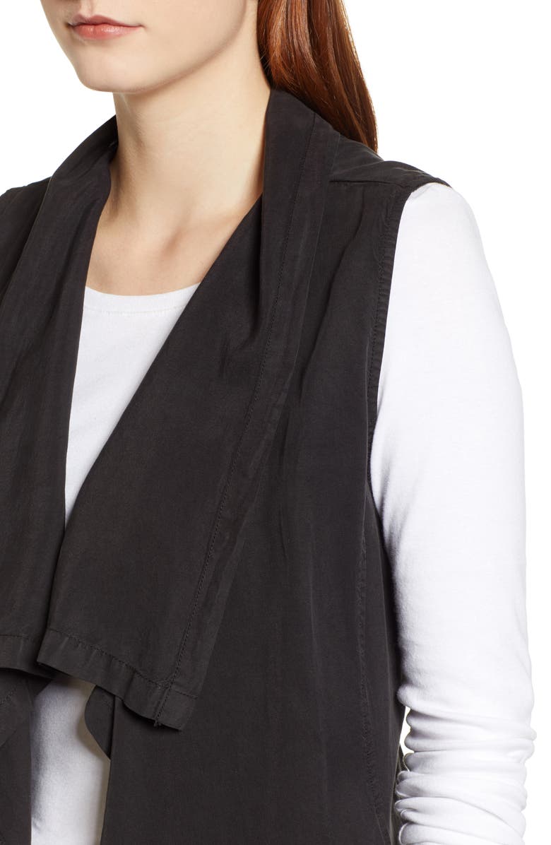 TDC Drape Front Vest, Alternate, color, 